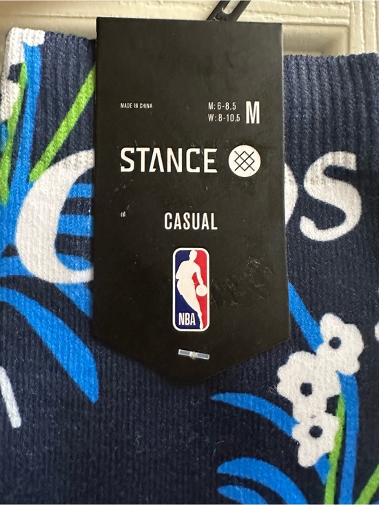 Stance Other - Stance Men's and Women's  Medium LA Clippers 2023/24 City Edition Crew Socks